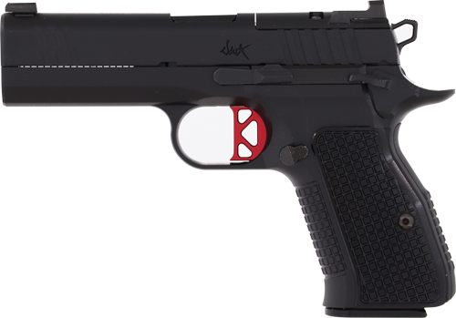 Dan Wesson 92104 DWX Compact 9mm Luger 15+1 4in Black Match Grade Barrel, D view 4