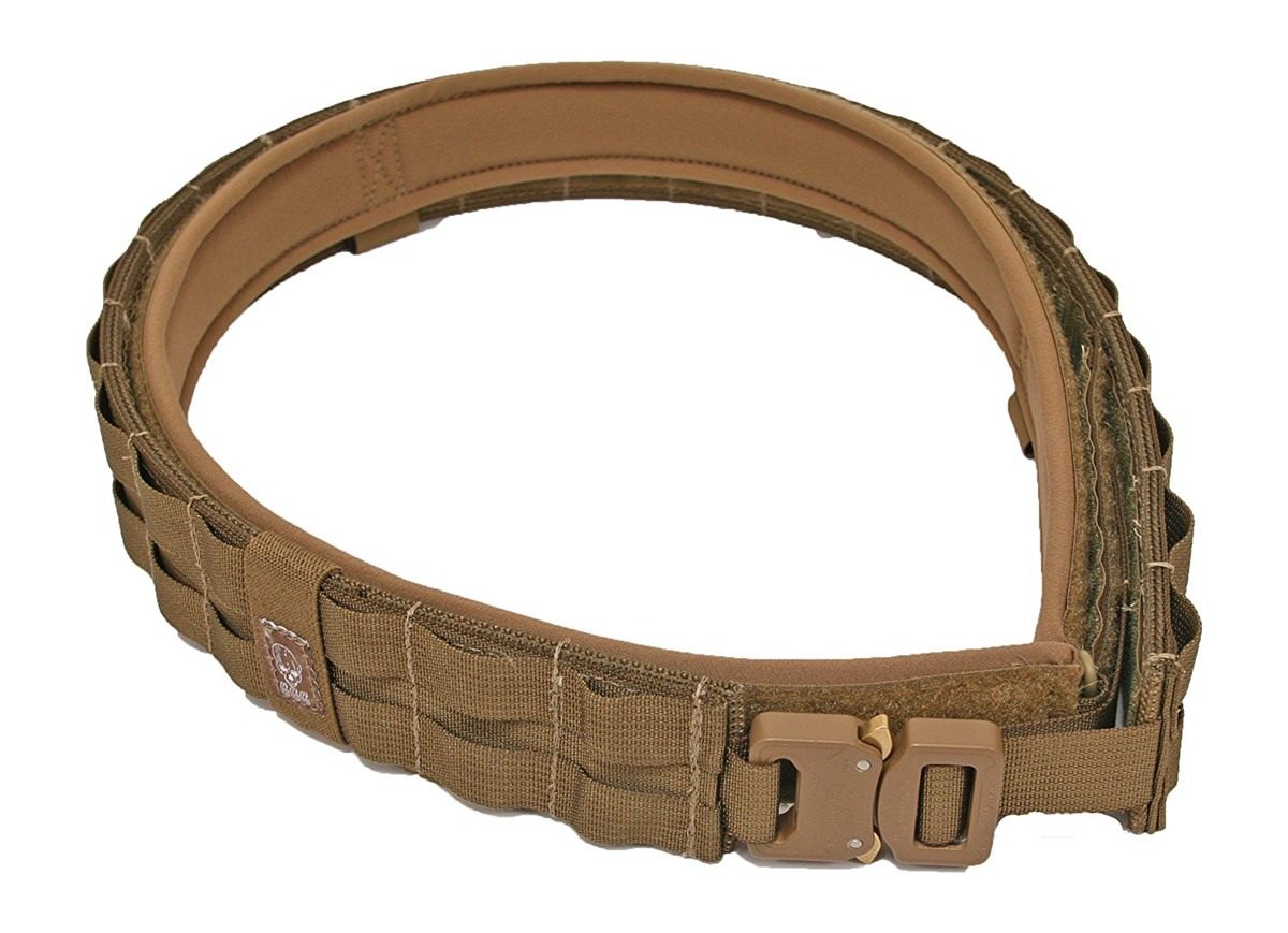 Grey Ghost Gear UGF Battle Belt with Padded Inner, Coyote Brown, Large