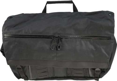GREY GHOST GEAR WANDERER BAG 2.0 WAXED CANVAS BLACK view 3