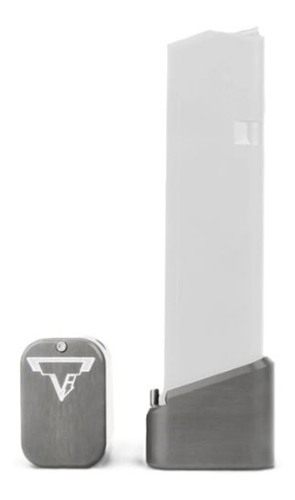 Taran Tactical Innovation TI Base PAD FOR GLOCK 9/40 Competition +3/4 Gray