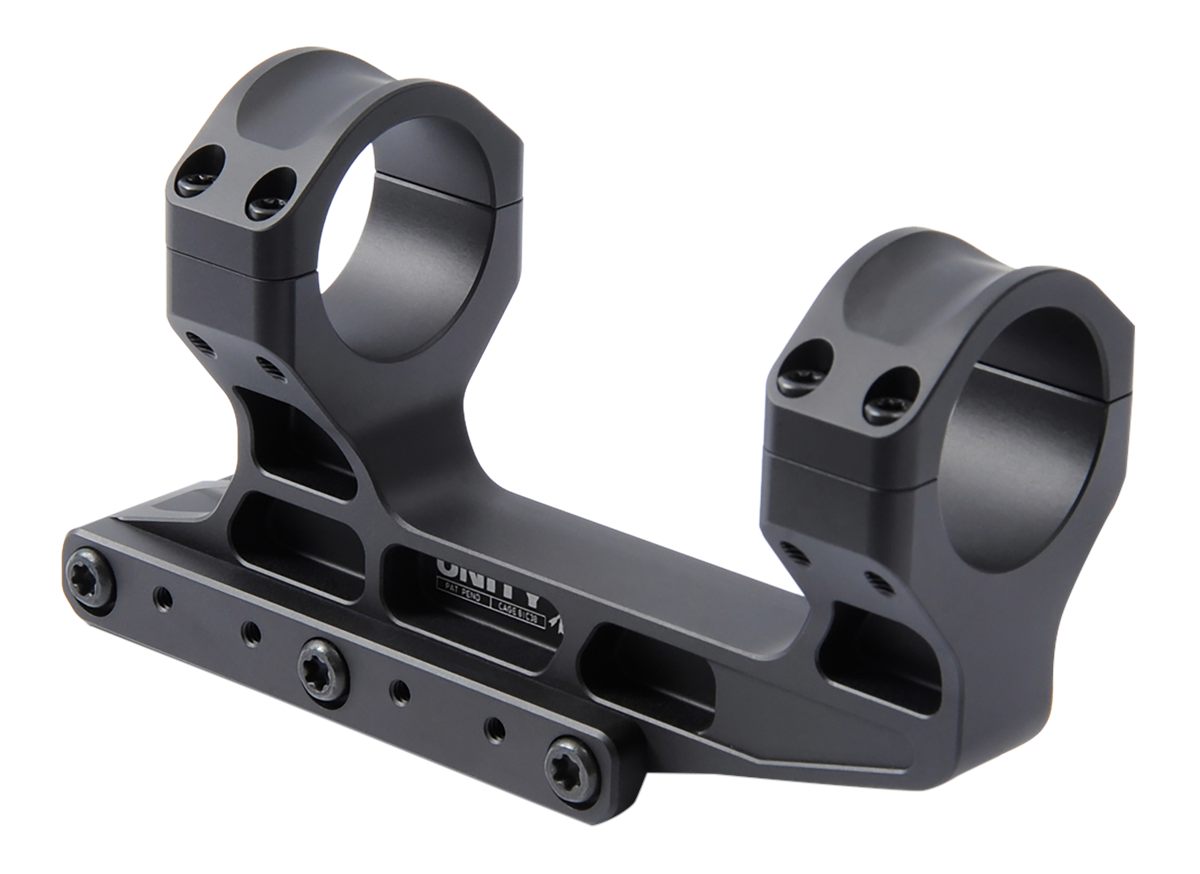 Unity Tactical FSTS30205B Fast Lpvo Scope Mount/Ring Combo 30mm Black Anodi