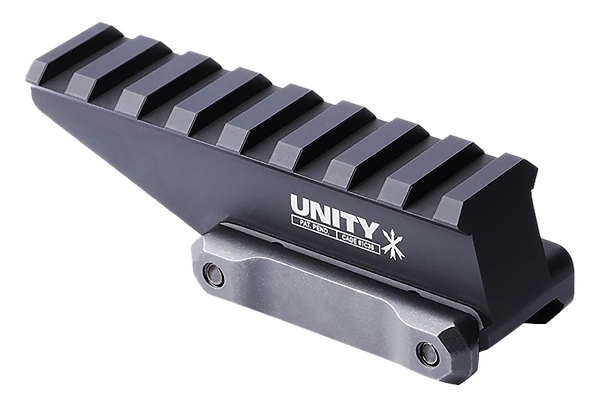 Unity Tactical FSTRAB Fast Absolute Riser Black Anodized