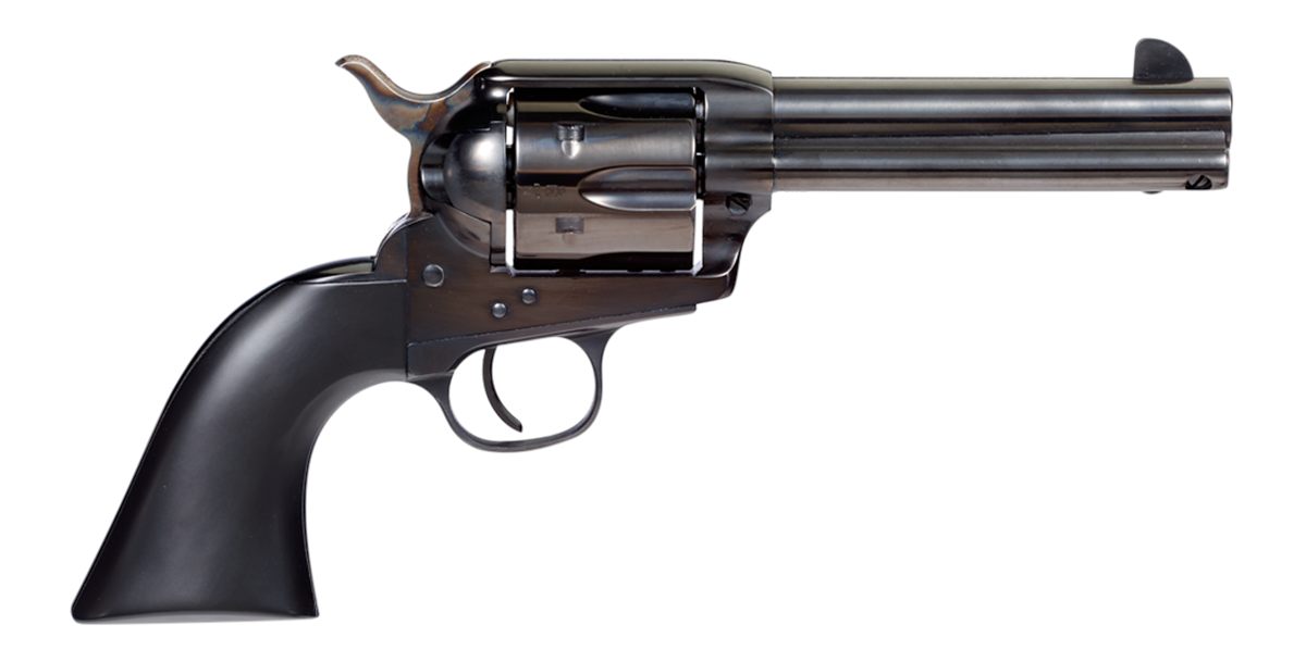 Taylors AND Company 555161D Devil Anse 45 Colt (LC) 6rd 4.75in Blued Cylind