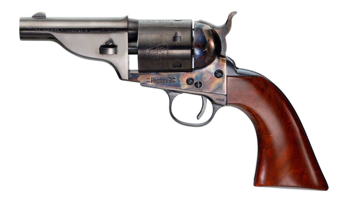 Taylor's Company 550957 The Hickok Open-Top 45 Colt (LC) Caliber with 3.50i view 2