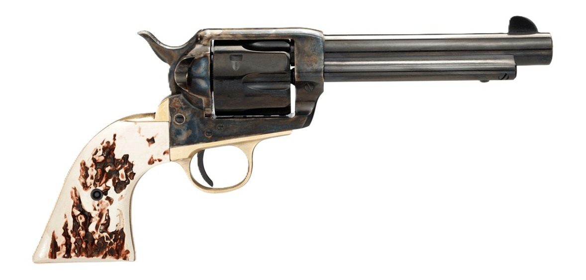 Taylor's Firearms Company 1873 Stag Grip Handgun .357 Mag/.38 Spl 6rd Capac
