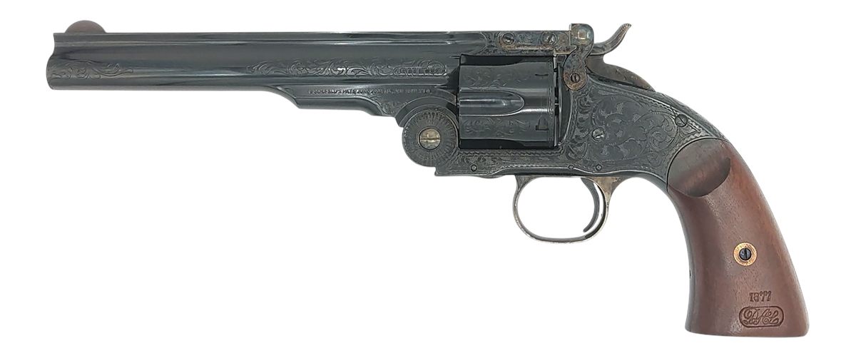 Taylors AND Company 550652 Top Break Schofield 44-40 Win Caliber with 7in B