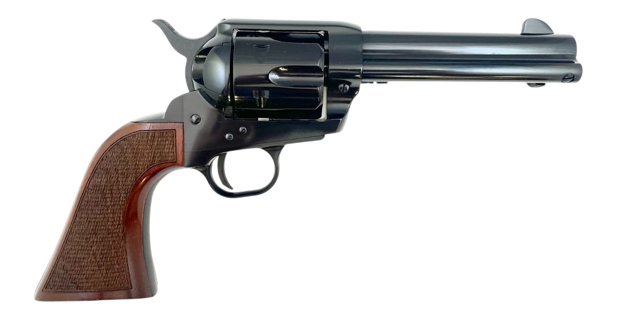 Taylors AND Company 200107 1873 Pietta 9mm Luger 6 Shot 4.75in Blued Round