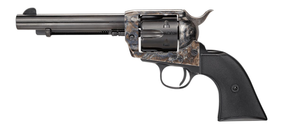 Taylors AND Company 200110 1873 Pietta 9mm Luger 6 Shot 5.50in Blued Round