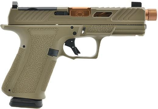 Shadow Systems S/Systems MR920 Elite Pistol 9MM-4in FDE Optic Slide/Thrd Br