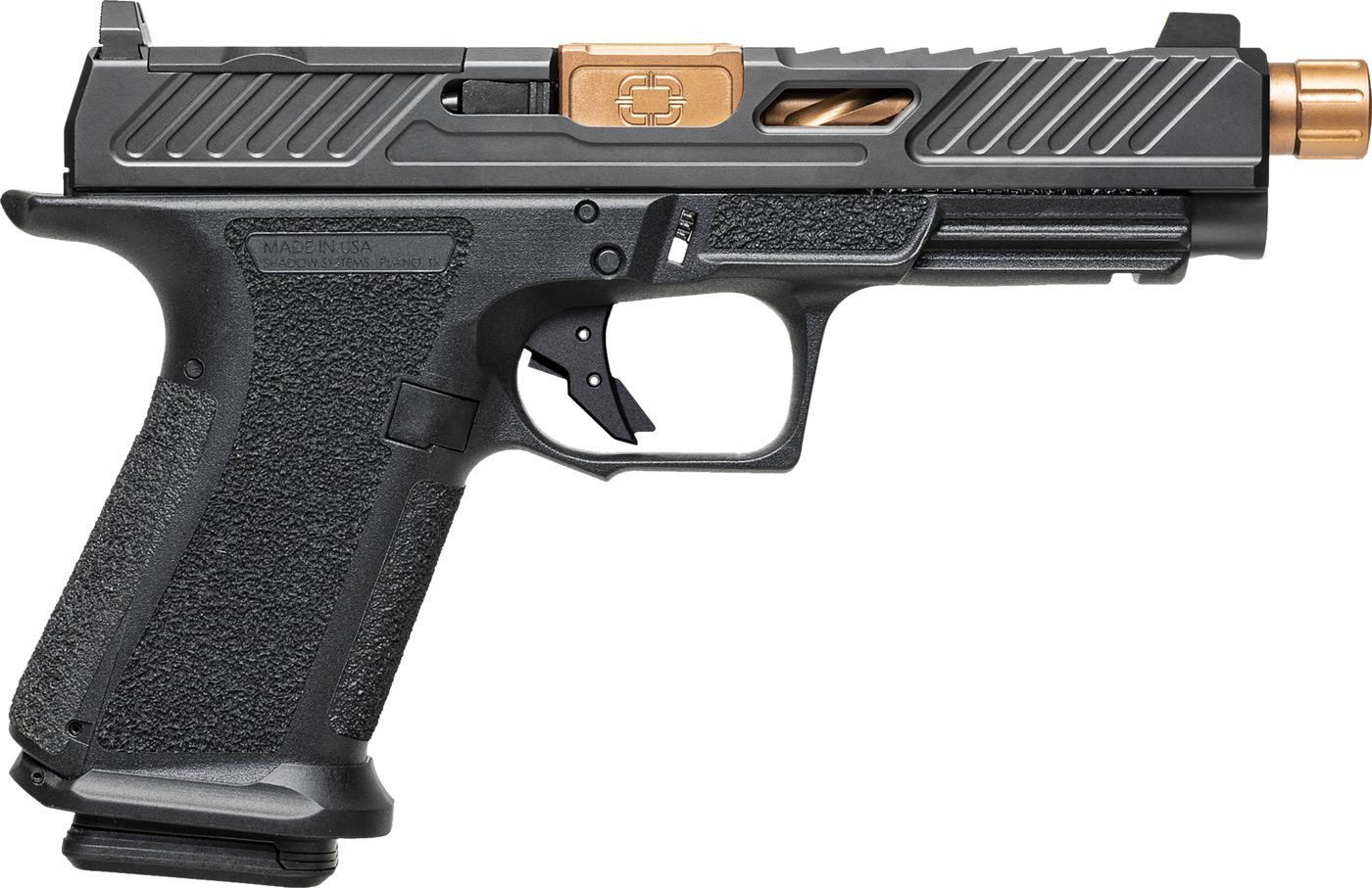 Shadow Systems S/Systems MR920L Elite Pistol 9MM-4.5inBL Optic Slide/Thrd B
