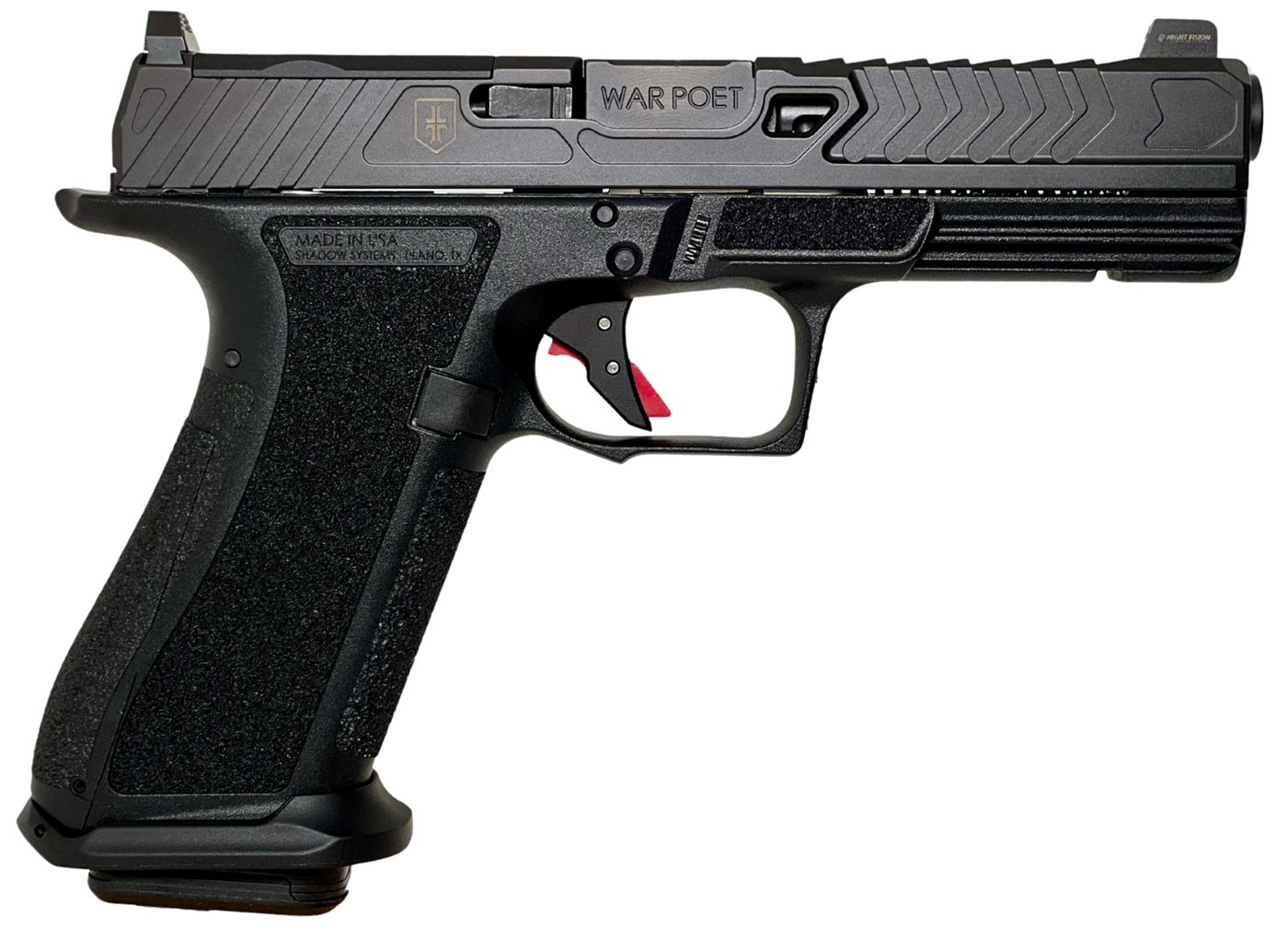 Shadow Systems MR920 War Poet Handgun 9mm Luger 15rd Magazines (2) 4.5in Th