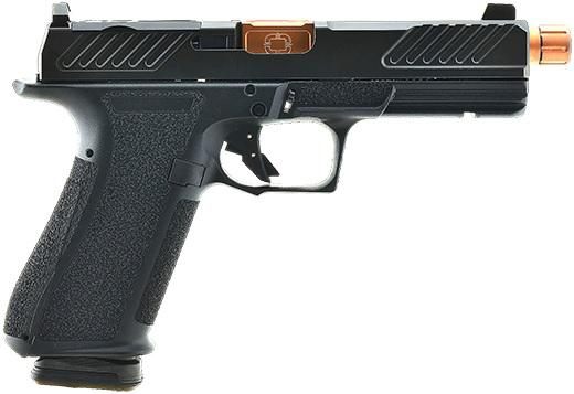S/SYSTEMS DR920 COMBAT PISTOL 9MM-4.5" OPTIC SLIDE/THRD BRONZE BRL/FRONT N/SITE