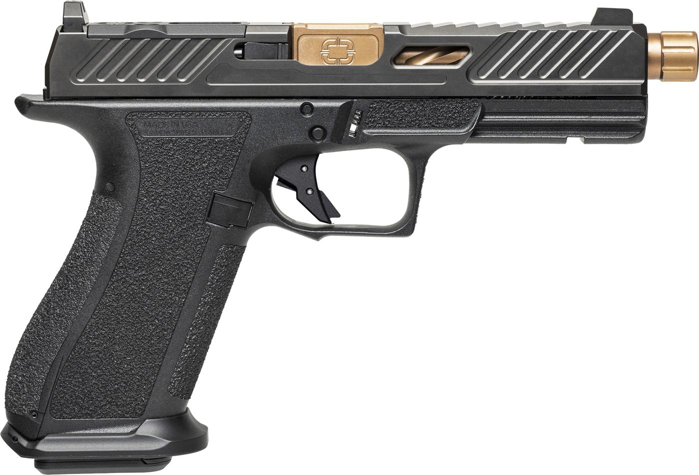 Shadow Systems DR920 Optic Elite Slide Handgun 9mm Luger 17rd Magazine 5in view 2
