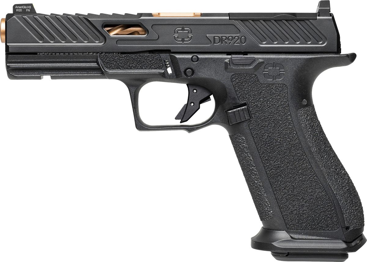 Shadow Systems DR920 Optic Elite Slide Handgun 9mm Luger 17rd Magazine 4.5 view 2