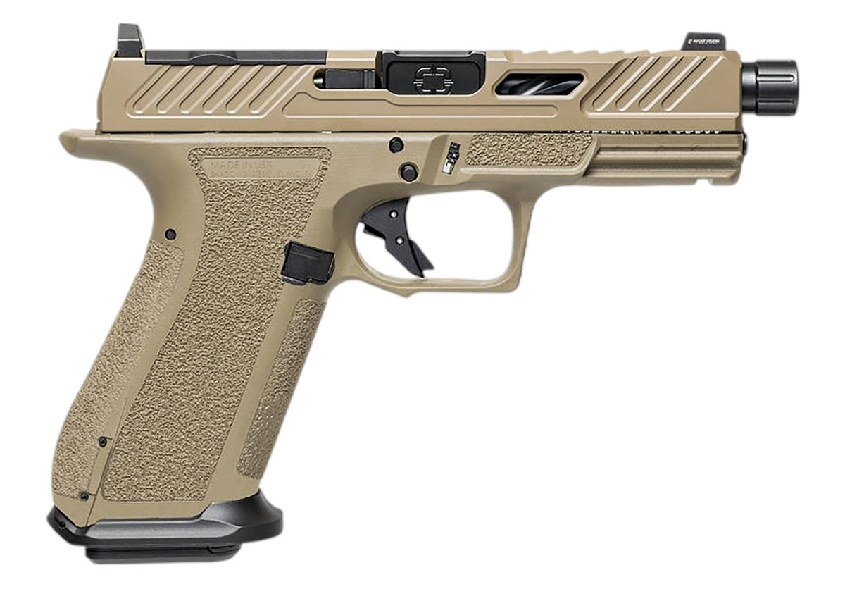 Shadow Systems S/Systems XR920 Elite Pistol 9MM-4in FDE Optic Slide/Thrd Bl
