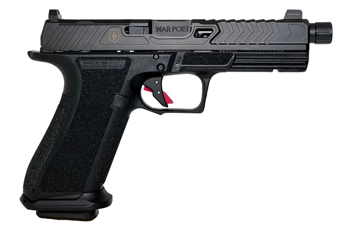 Shadow Systems DR920 War Poet Handgun 9mm Luger 17rd Magazines (2) 5in Thre