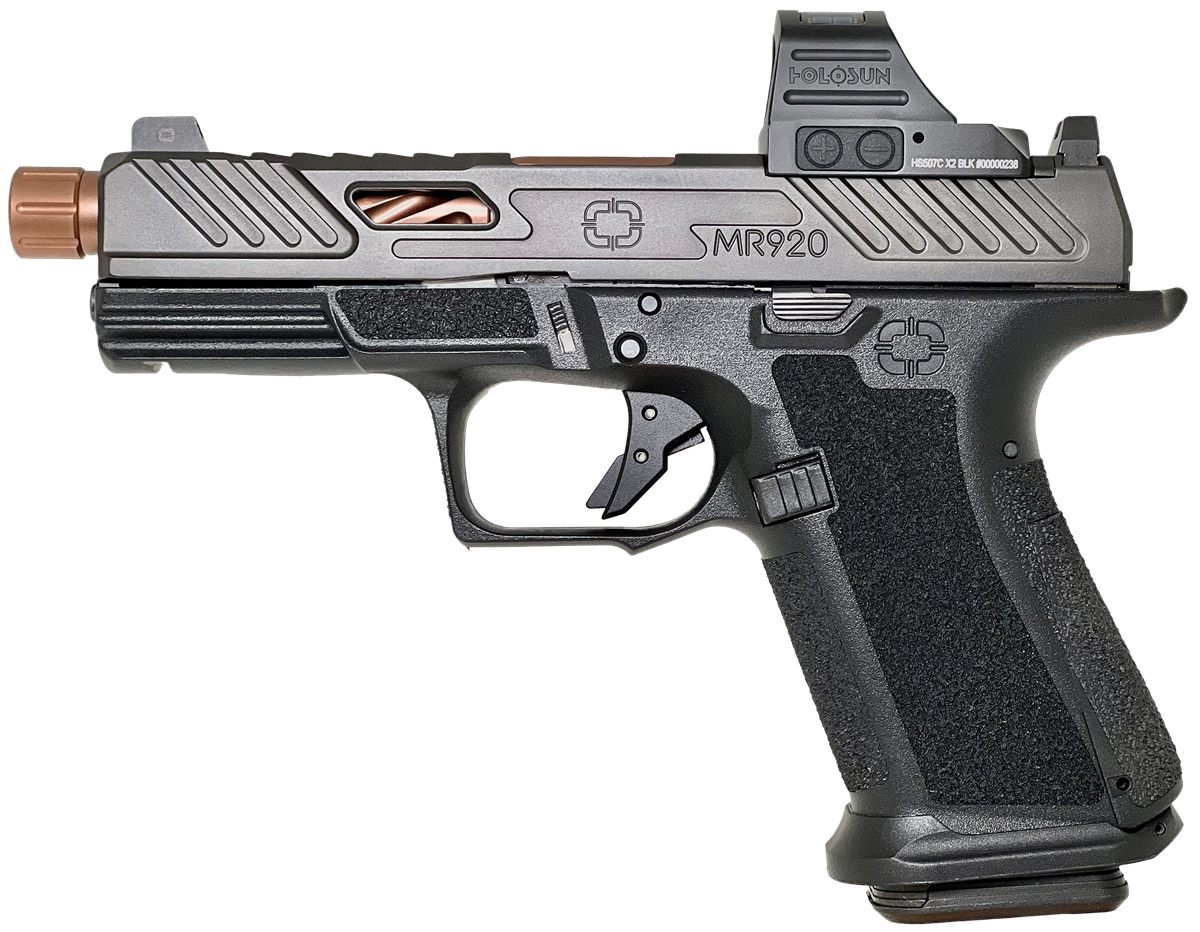 SHADOW SYSTEMS MR920 ELITE 9MM W/HOLOSUN OPTC THRDED BRZ BBL