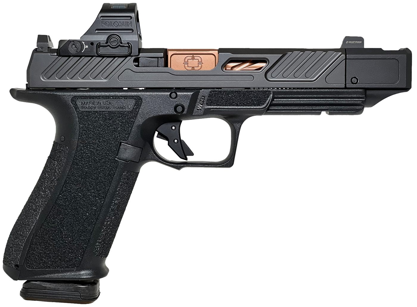 SHADOW SYSTEMS DR920P ELITE 9MM W/HOLOSN OPTC COMP BRZ BBL