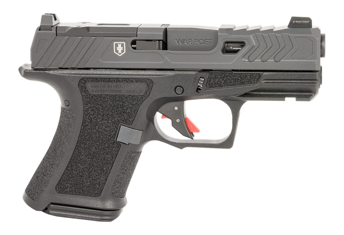 Shadow Systems CR920 War Poet Handgun 9mm Luger 10rd 13rd Magazine 3.41 Bar view 2