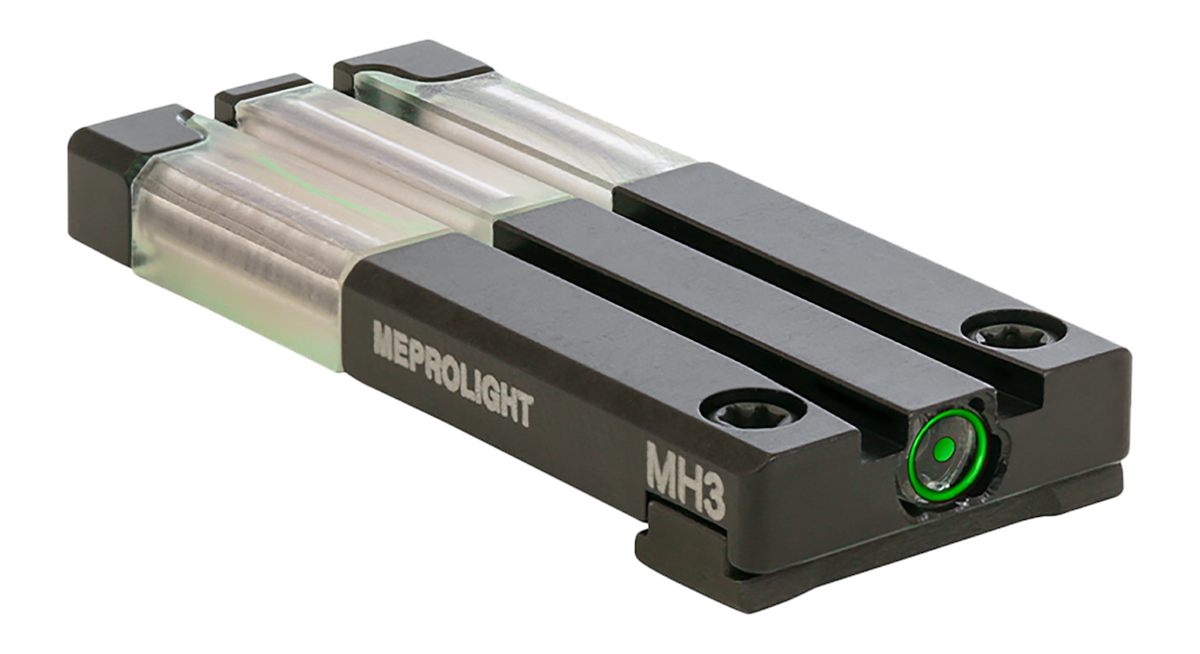 Meprolight USA 631053108 FT Bullseye Rear Sight Green Tritium/Fiber Optic G