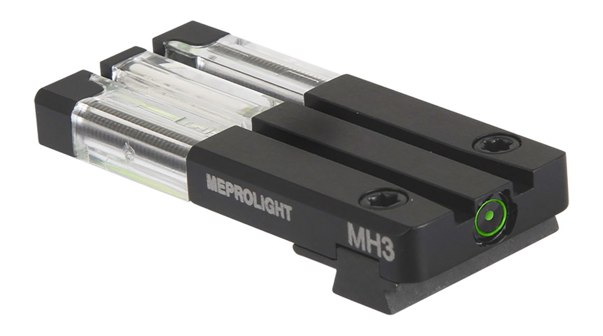 Meprolight Sights USA 631163108 FT Bullseye Rear Green/Tritium Fiber Optic