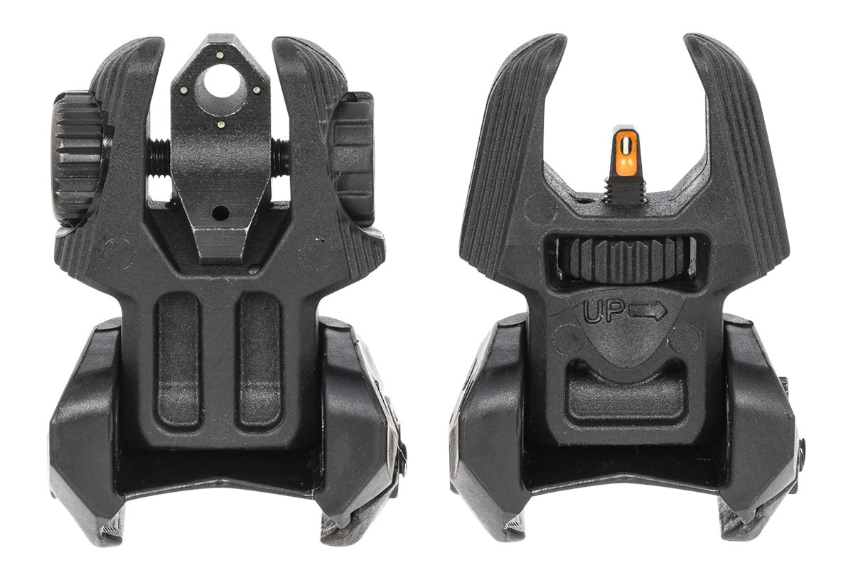 Meprolight Sights Frbs - Self Illuminated Flip Polymer Black Back-up Rifle