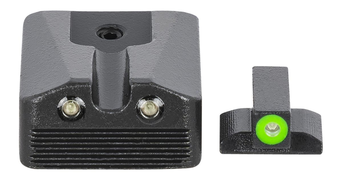 Meprolight Sights USA 412213111 Hyper-Bright Green Tritium Outline Front Bl