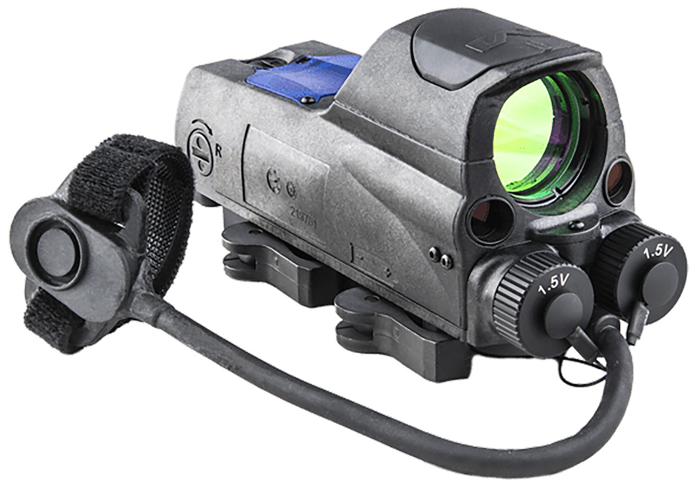 Meprolight USA 0687741 MOR PRO Black 1 x 30 mm 4.3 MOA Dot Green IR Laser