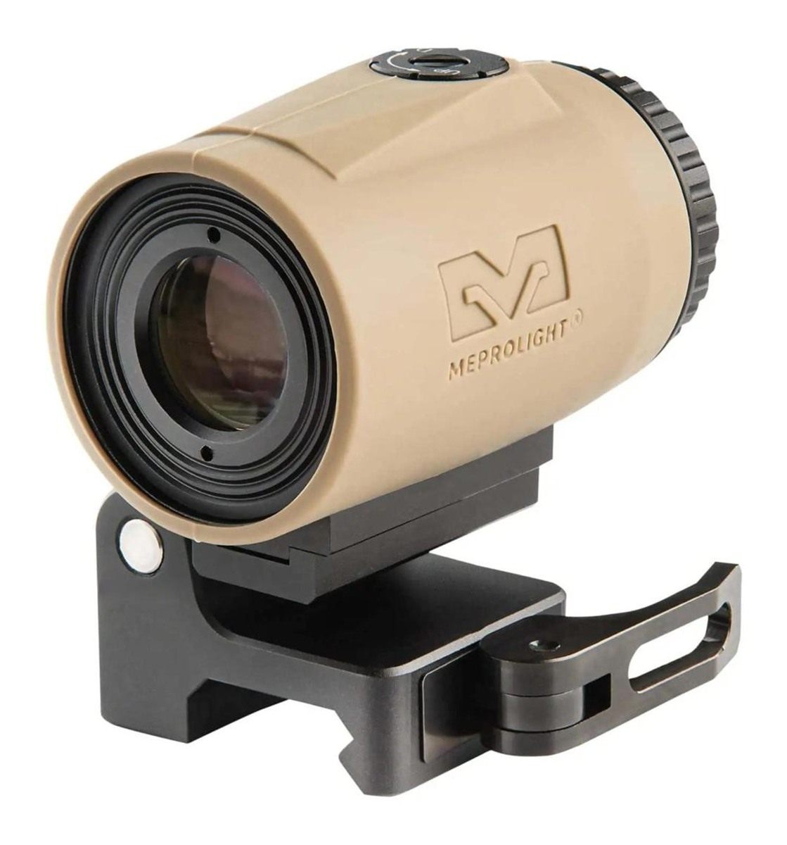 Meprolight USA 8016000200 MMX4 Micro Magnifier Black 4x24mm Picatinny Rail view 2
