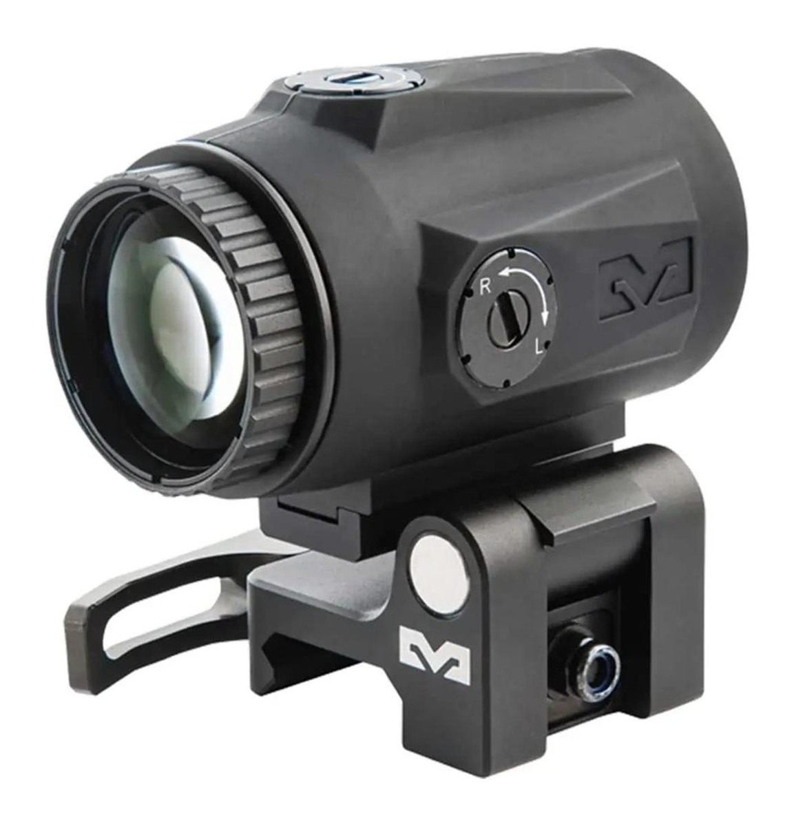 Meprolight USA 8016000200 MMX4 Micro Magnifier Black 4x24mm Picatinny Rail view 3