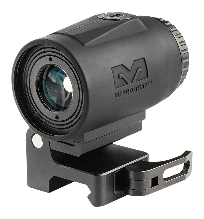Meprolight MMX4 4x Micro Magnifier w Integrated Side Flip Adaptor