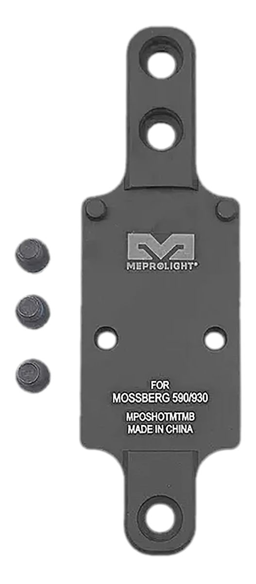 Meprolight USA 901141042 Optics Plate Shotgun Matte Black Aluminum Mossberg