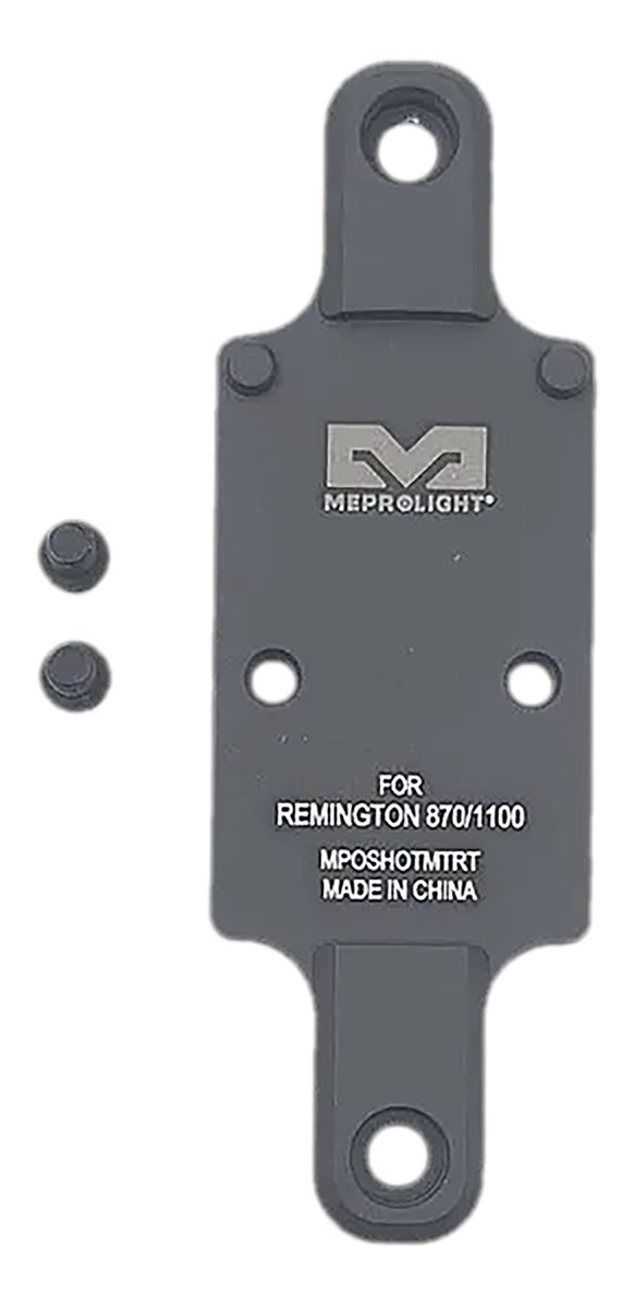 Meprolight USA 901141043 Optics Plate Shotgun Matte Black Aluminum Remingto