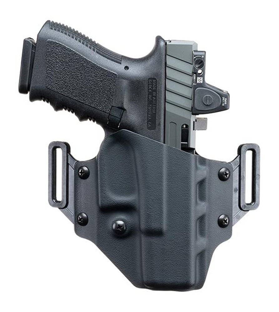 Crucial Concealment Covert OWB Holster for Glock 19 Black RH view 3