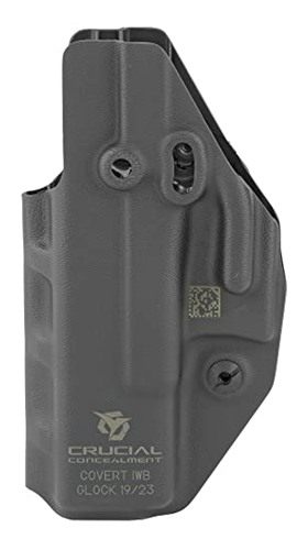 Crucial Concealment IWB for GLOCK 19 Ambi BLK view 4