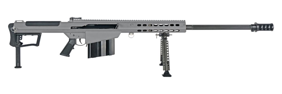 Barrett Firearms 18067 M107A1 50 BMG 29in 10+1 Tungsten Gray Cerakote Fixed