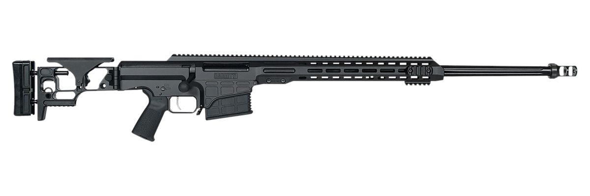 Barrett Firearms 18478 Mrad 338 Lapua Mag 26in 10+1 Black Cerakote Folding