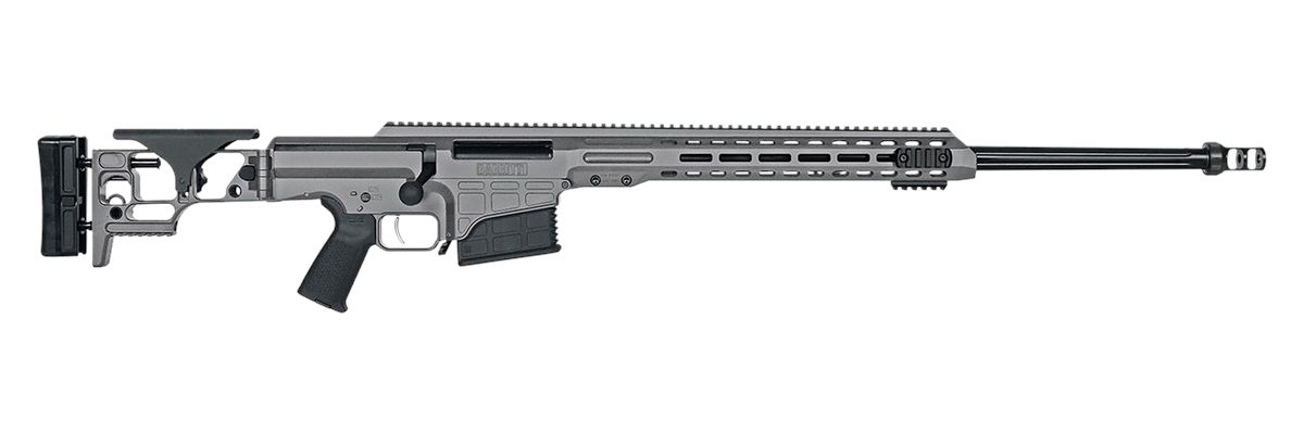 Barrett Firearms 18489 Mrad 300 Win Mag 26in 10+1 Gray Folding with Adjusta
