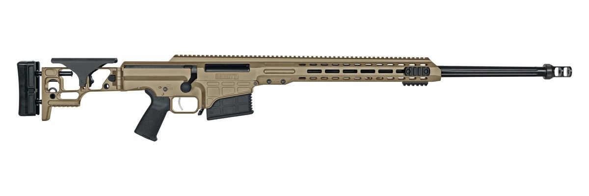 Barrett 18491 Mrad 308 Win 22in 10+1 Flat Dark Earth Cerakote Folding with