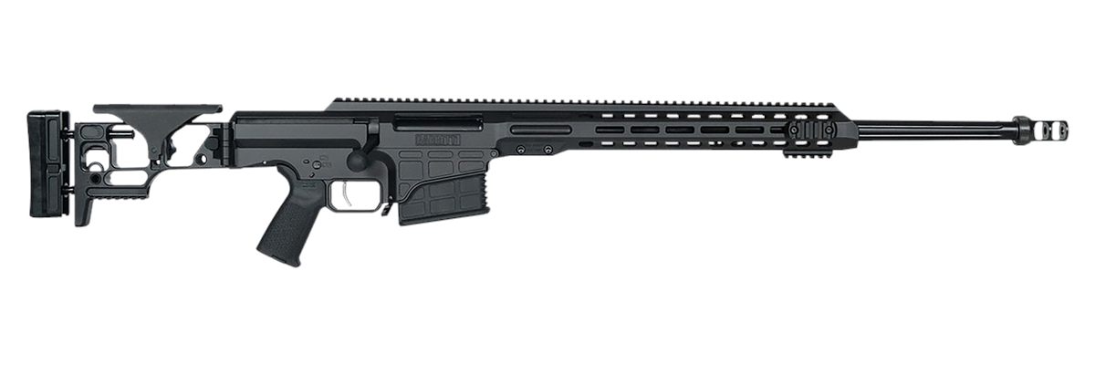 Barrett Firearms 18493 Mrad 308 Win 17in 10+1 Black Cerakote Folding with A