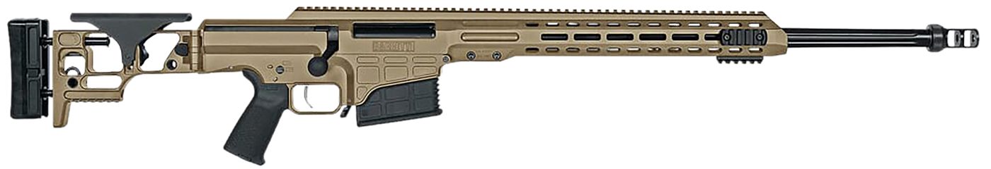 Barrett Firearms 18497 Mrad 6.5 Creedmoor 24in 10+1 Flat Dark Earth Cerakot