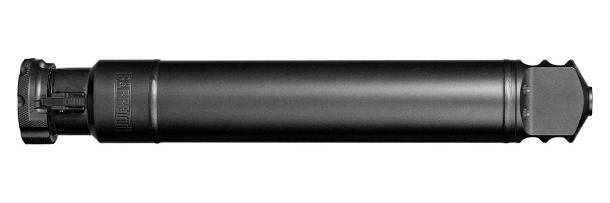 Barrett QDL Suppressor for M107A1 Up To 50 BMG 14.84in Black w/MOLLE Case a