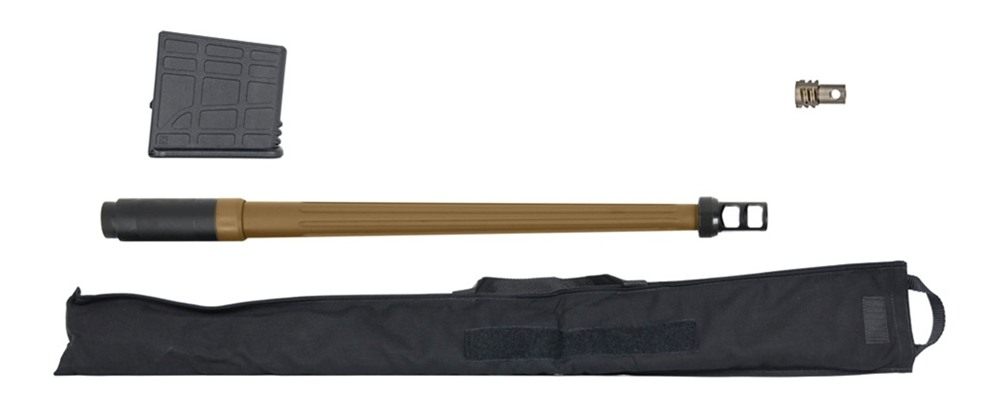 Barrett Firearms Mrad Conversion Kit 7.62x51 Nato Fluted Barrel 20in Coyote