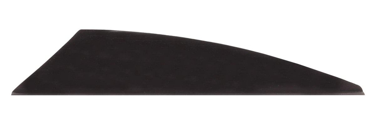 TAC Vanes 2.75in Driver Hybrid Black Pack of 36, for Archery Bowhunting and