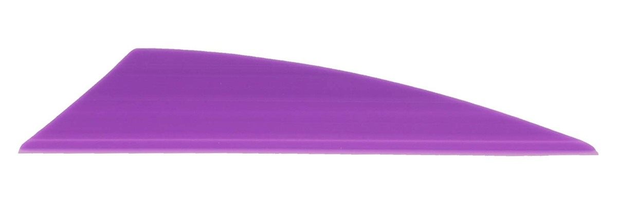 TAC Vanes 2.75in Driver Hybrid Purple Pack of 36, for Archery Bowhunting an