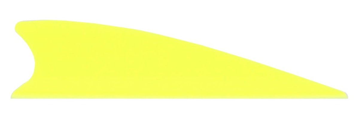 TAC Vanes 2.25in Matrix Shield Cut Yellow Pack of 36, for Archery Bowhuntin