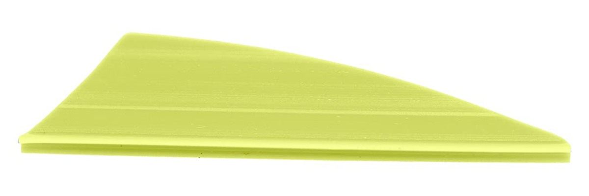 TAC Vanes 2.25in Driver Hybrid Yellow Pack of 36, for Archery Bowhunting an