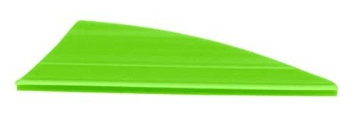 TAC Vanes 2.25in Driver Hybrid Green Pack of 36, for Archery Bowhunting and