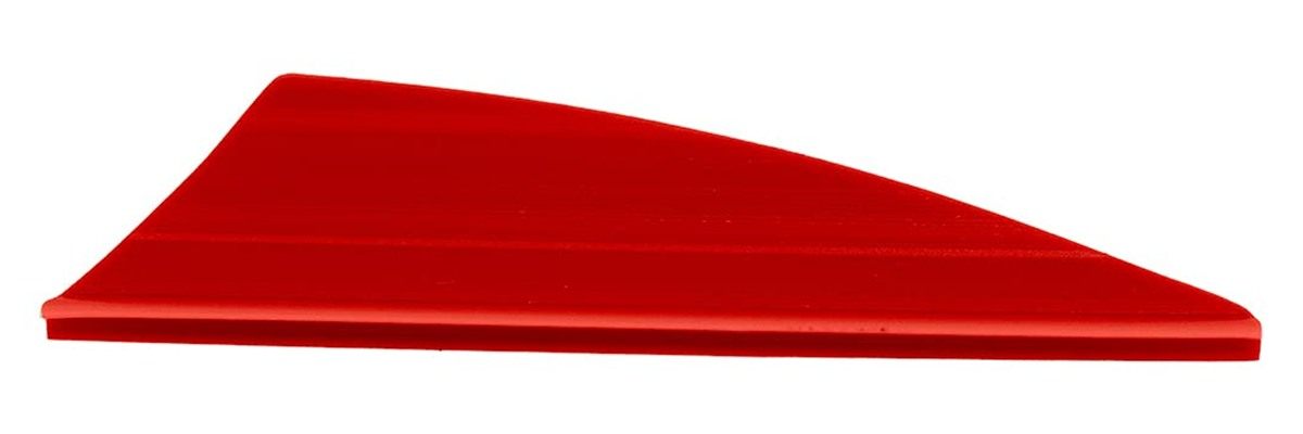 TAC Vanes 2.25in Driver Hybrid Red Pack of 36, for Archery Bowhunting and R