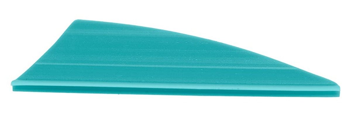 TAC Vanes 2.25in Driver Hybrid Turquoise Pack of 36, for Archery Bowhunting